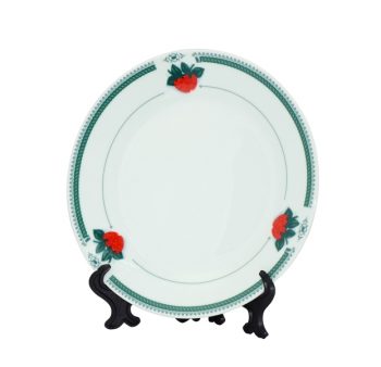 7.5" Rim Plates(Green strawberry)