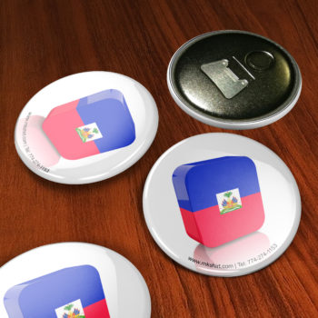 Haiti 3D Flag Bottle Opener